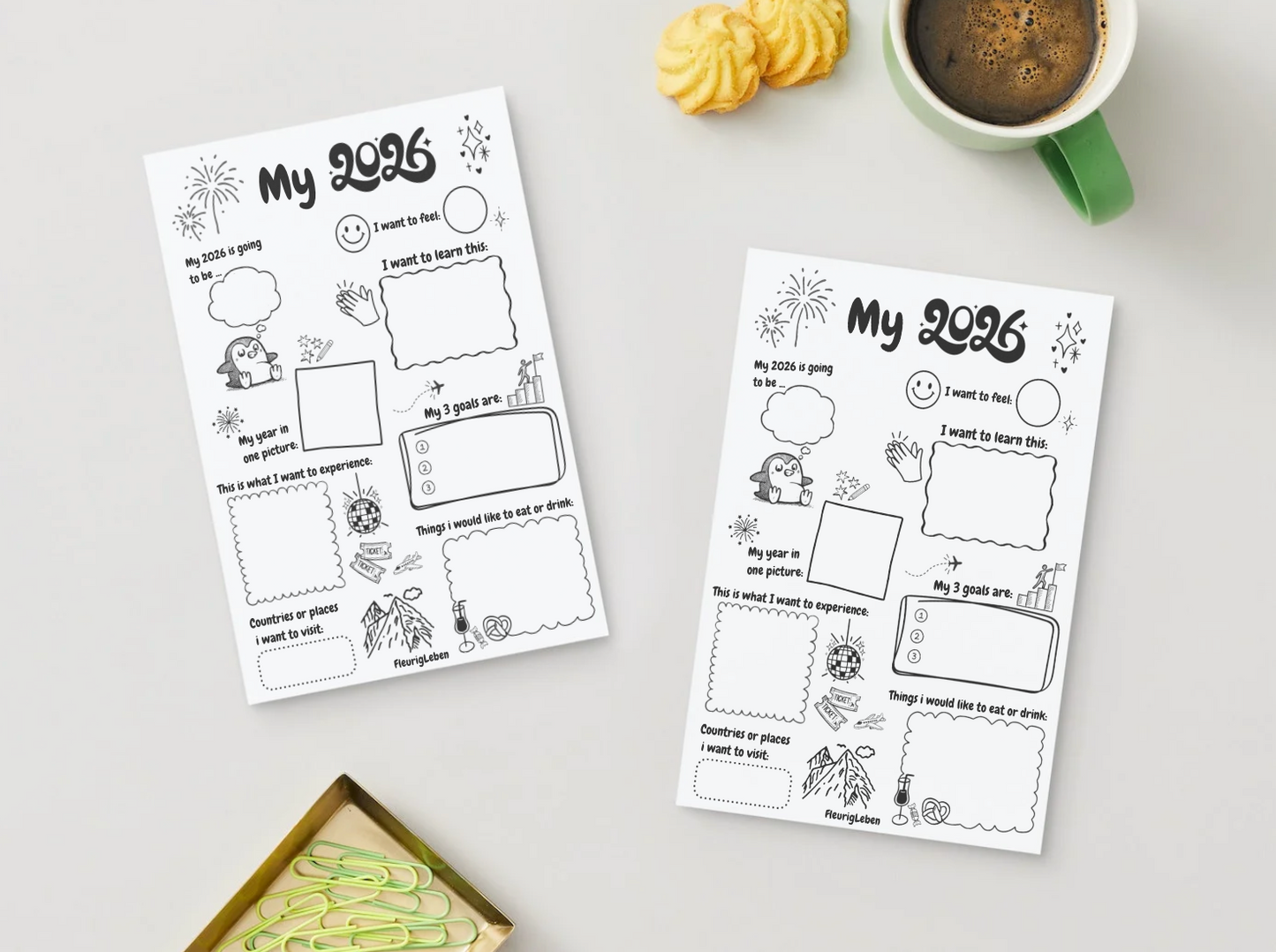 My 2026 - Engels werkblad