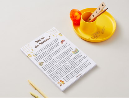 Ramadan - Duits werkblad