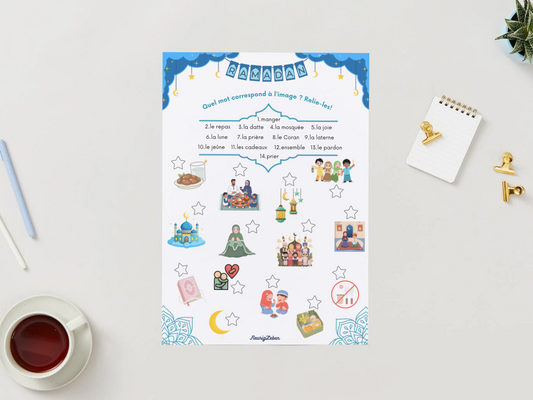 Ramadan - Frans werkblad