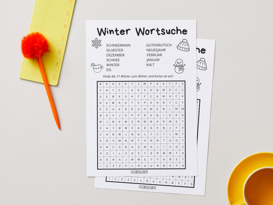 Winter Wortsuche - Freebie