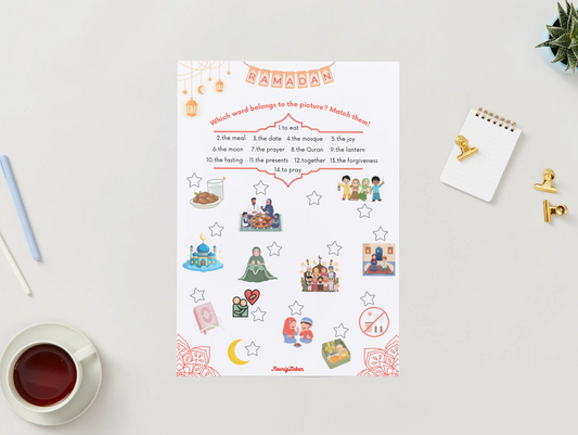 Ramadan - Engels werkblad